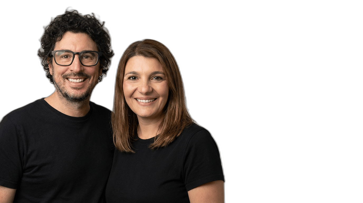Dave Harrison and Emily, hosts of Different Is Normal podcast